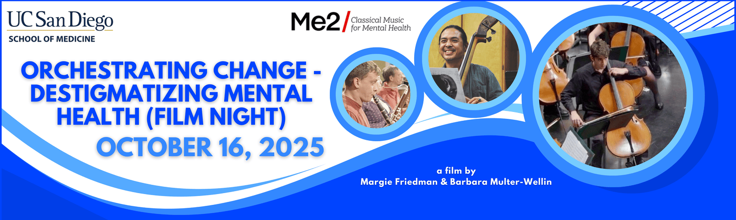 Orchestrating Change - Destigmatizing Mental Health (FILM NIGHT) Banner